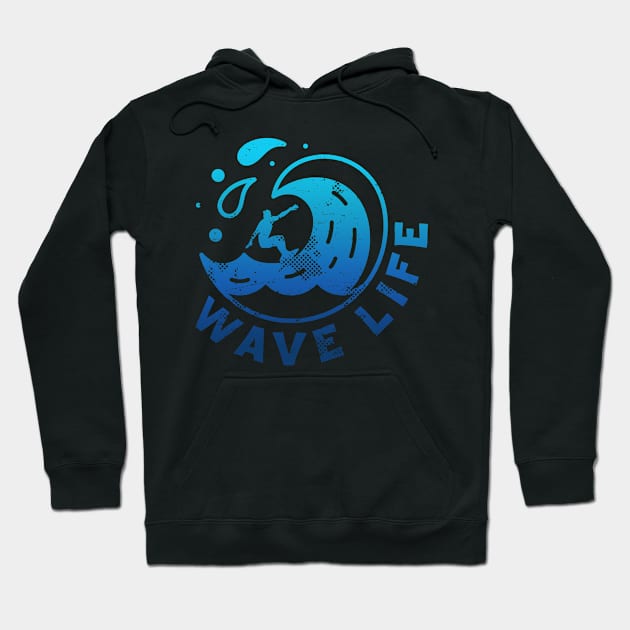 Surfing Surfer Surf Beach Summer Holiday Vacation Hoodie by The Agile Store